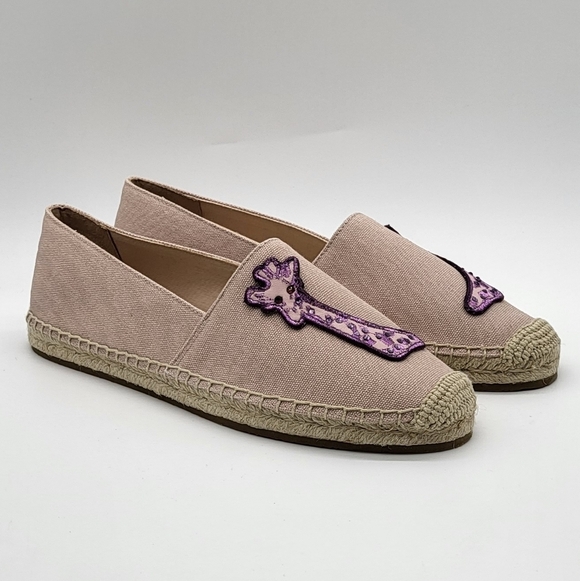 1118- Kate Spade New York Garden Giraffe Pale Vellum Size 8 B NWT - Picture 2 of 12